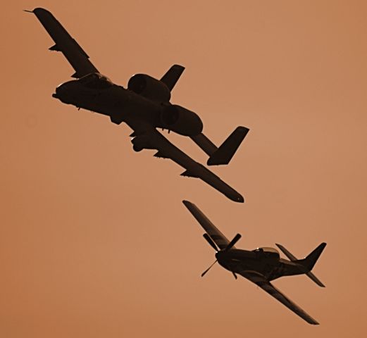 — — - A-10, P-51