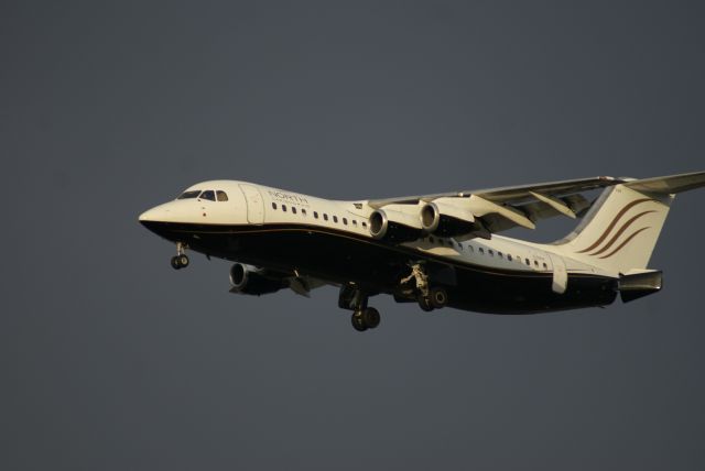 British Aerospace BAe-146-300 (C-GSUI) - North Cariboo Air Flight NCB1003 from Nanaimo (YCD) approaching Runway 26L at YVR