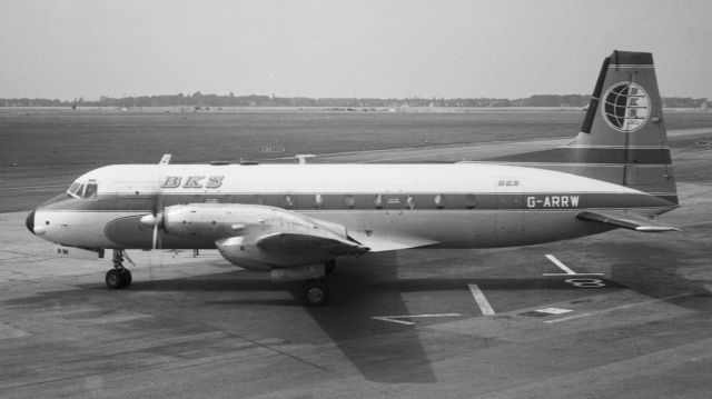 Hawker Siddeley HS-748 (G-ARRW) - 1966 at Düsseldorf (EDDL)