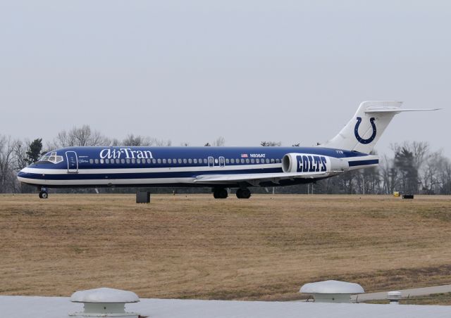 Boeing 717-200 (N936AT) - Colts 1 departing LEX to MCO