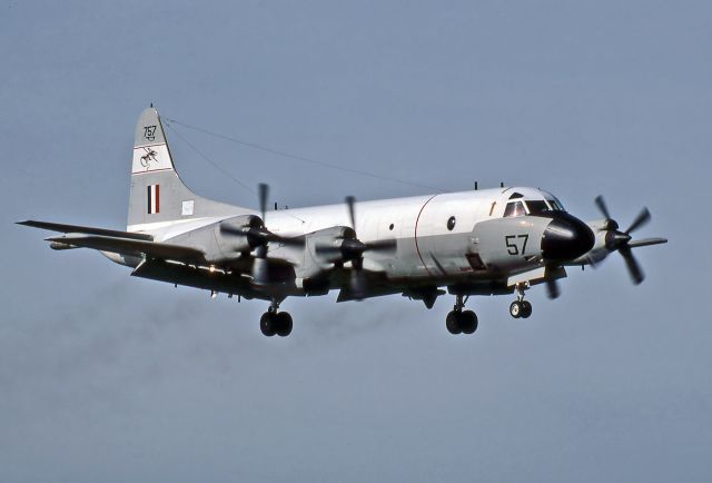 A9757 — - AUSTRALIA - AIR FORCE - LOCKHEED P-3C ORION - REG A9-757 / 57 (CN 258D-5668) - EDINBURGH RAAF BASE ADELAIDE SA. AUSTRALIA - YPED 28/9/1984