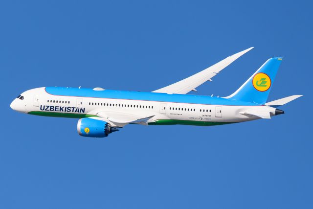UK-78706 — - Uzbekistan Dreamliner on Canarsie Climb departure route after takeoff from 31L.