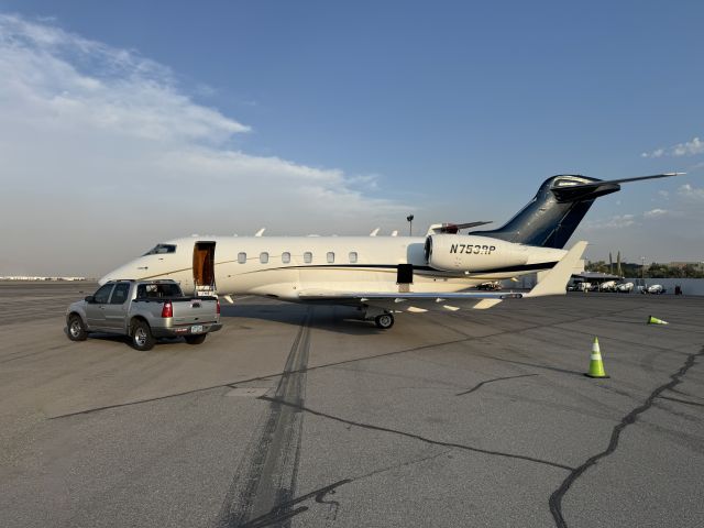 Bombardier Challenger 300 (N753RP) - No location as per request of the aircraft owner. 12-JUL-2024.