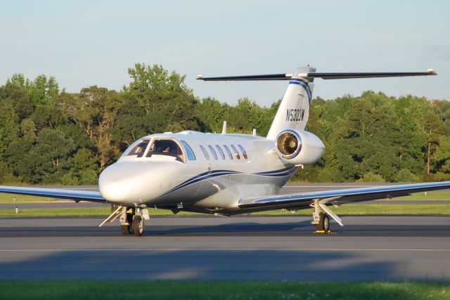 Cessna Citation CJ2+ (N530DW) - WEATHERBELL AVIATION LLC at JQF - 9/27/14