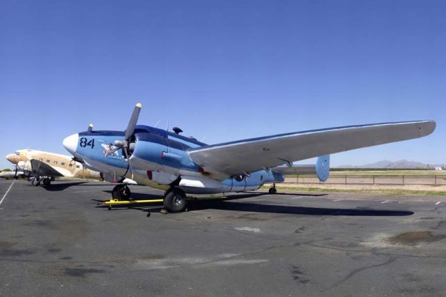 N7670C — - Lockheed PV-2 Harpoon N7670C Attu Warrior visited the Arizona Wing of the Commemorative Air Force at Falcon Field, Arizona in March 2011.