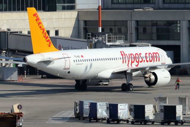 Airbus A320 (TC-NCI) - 25/02/2023:br /Flight from Istanbul (SAW), arrived at the gate.