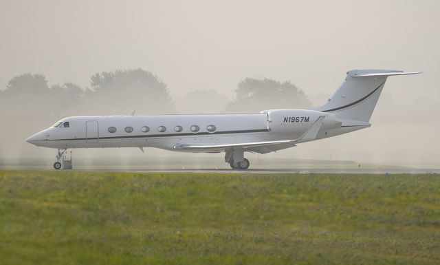 Gulfstream Aerospace Gulfstream V (N1967M) - Runway 02L departure @KDPA.