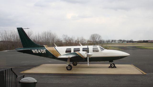 Piper Aerostar (N94DF) - Catching some Tarmac time in 2007 is this 1975 Piper Smith Aerostar 601P posted in the Spring of 2019.