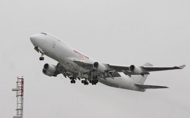 Boeing 747-400 (N401KZ) - kalitta air b747-481f n401kz dep shannon for atlanta 3/3/19.