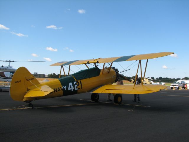 N5280N — - Boeing Stearman at Queen city fly in breakfast day