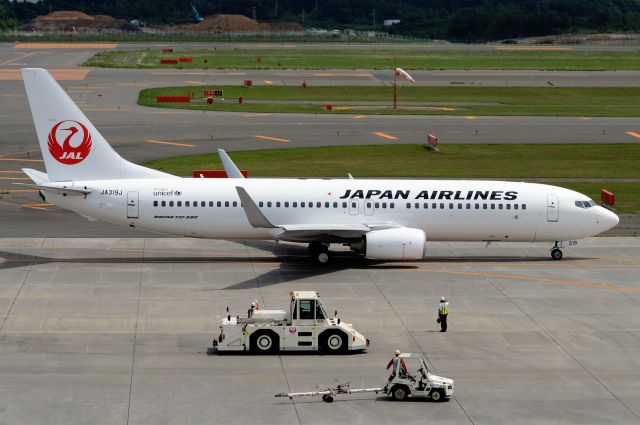 Boeing 737-800 (JA319J) - 2014-08-09