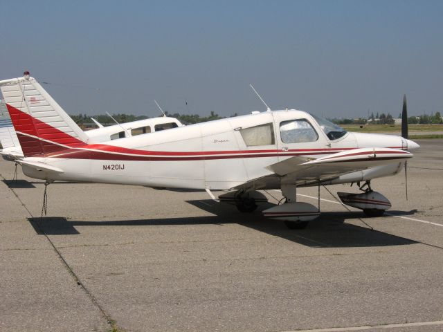 Piper Cherokee (N4201J) - PARKED AT RIVERSIDE MUNI