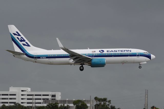 Boeing 737-800 (N276EA) - Miami International, October 2017