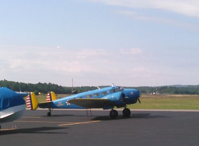 Beechcraft 18 — - Twin Beech at Orange 2016