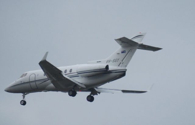 Hawker 800 (VH-SGY)