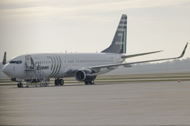 Boeing 737-700 (OY-ASF) - From the terminal