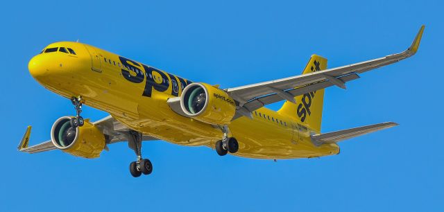 Airbus A320neo (N939NK) - N939NK Spirit Airlines Airbus A320-271NEO s/n 10450 - Las Vegas -  Harry Reid International Airport (KLAS)br /USA - Nevada August 18, 2021br /Photo: Tomás Del Coro br /SunSet Park