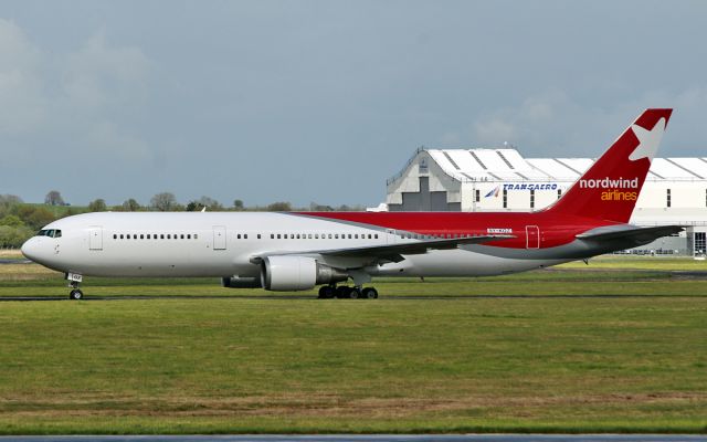 5Y-KQZ — - nordwind b767 5y-kqz at shannon 3/5/15.