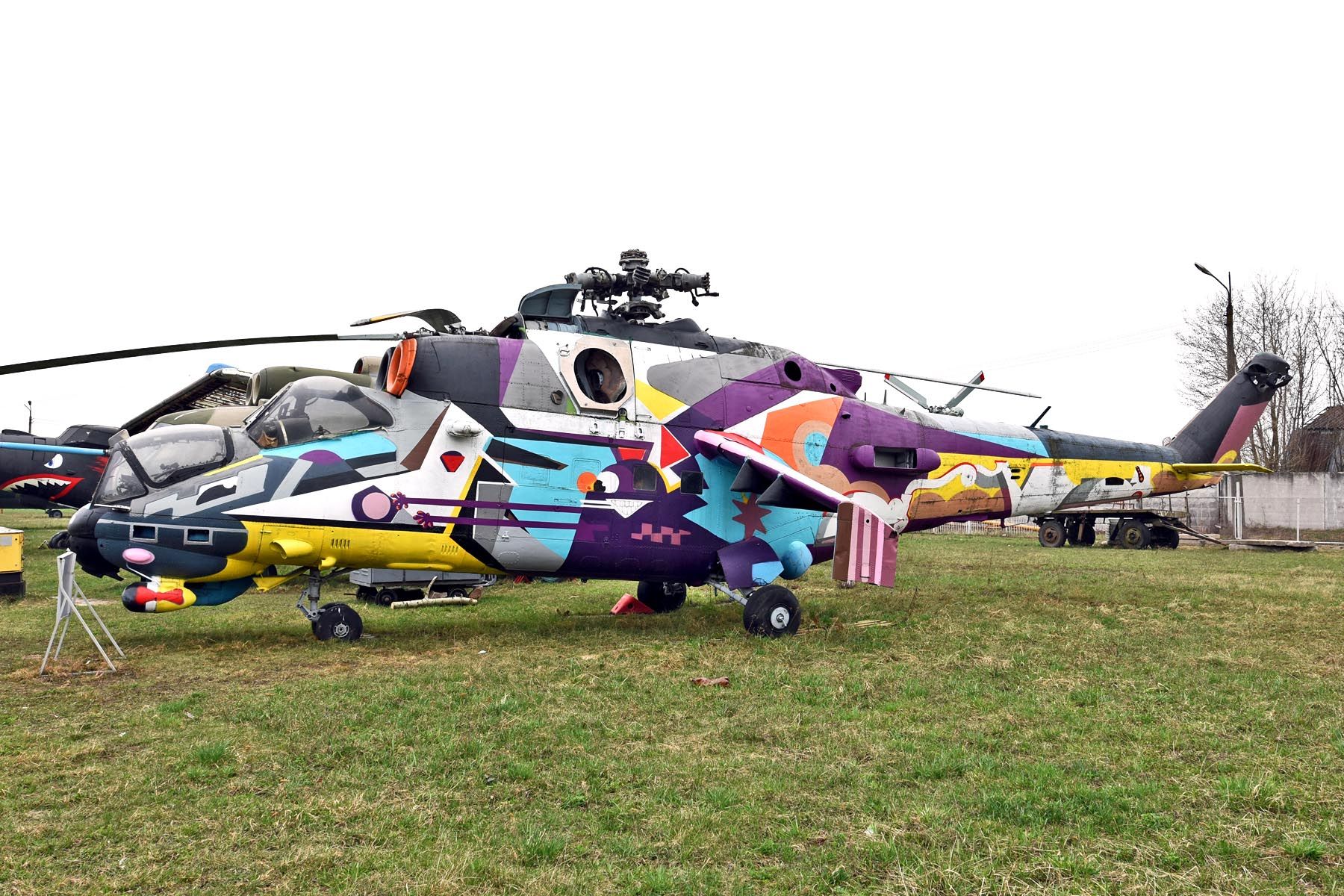 MIL Mi-25 (000) - On display at Ukraine State Aviation Museum, Kiev, Ukraine.