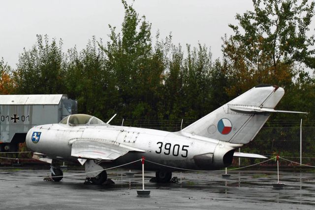 PZL-MIELEC SBLiM-2 (N3905) - Mig 15 bis  S 1033905 ex Czech Air Force frm Luftwaffe and RAF AB Gatow (EDBG) October 2014.