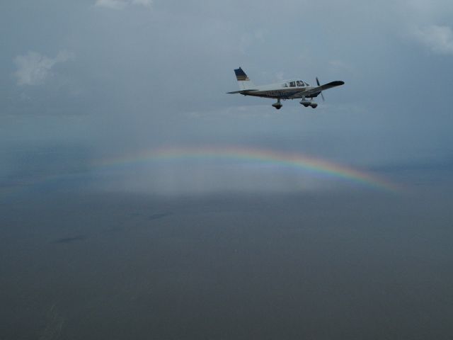 Piper Cherokee (N2517R) - cherokee 180 flight from Wisconsin to Florida, over lake Okeeshobee