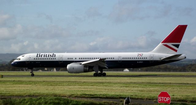 Boeing 757-200 (G-CPET) - British Airways retro