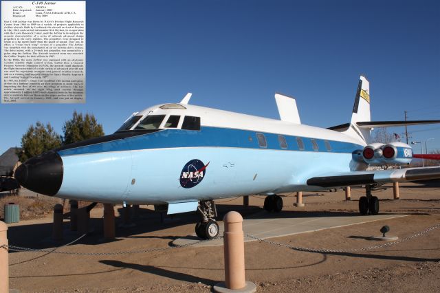 N814NA — - Lockheed Jetstar NASA N814NA at Joe Davies Heritage Air Park, Palmdale, CA, near Blackbird Park.