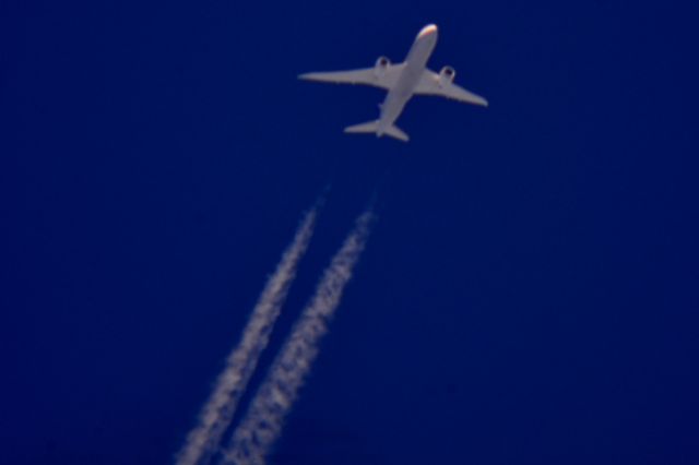 Boeing 787-8 — - United 4 London Heathrow to  Houston Bush Intctl over Cleveland 39,000 ft. 06-21-16. 