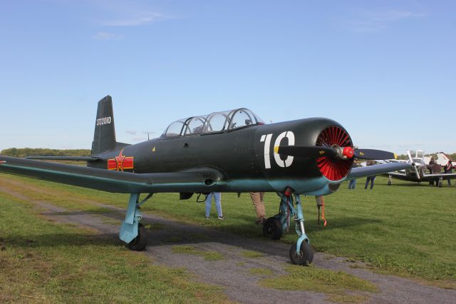 C-FLIH — - C-FLIH Nanchang CJ-6A RVA Aéroport de Salaberry de Valleyfield QC. CSD3 29-09-2019.