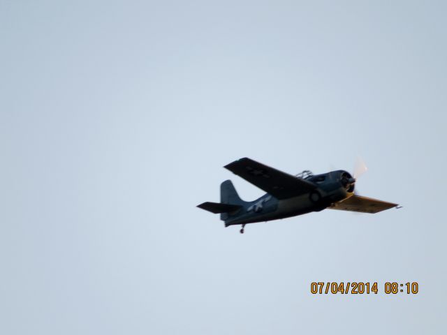 — — - Duck Creek at Grand Lake Oklahoma small airshow before the biggest fireworks show in the Midwest.