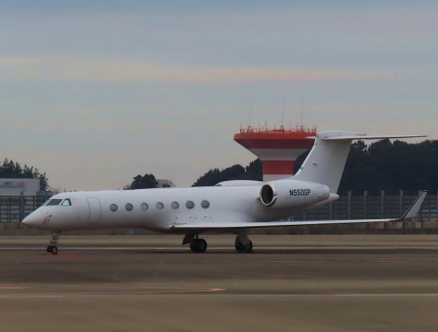 Gulfstream Aerospace Gulfstream V (N550GP) - I took this picture on Feb 01, 2021.