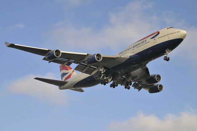 Boeing 747-200 — - British Airways 747 landing @ KLAX.