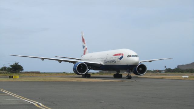 Boeing 777-200 (G-VIIY)