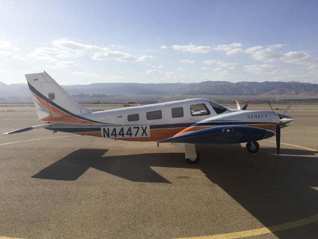 Piper Seneca (N4447X) - On a ferry flight USA to Indonesia. 23 FEB 2016.