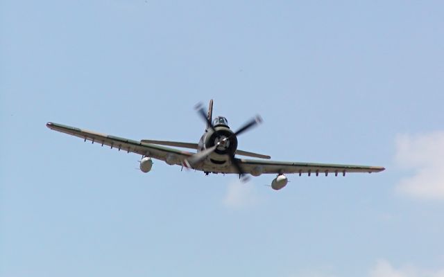 N959AD — - A-1D Skyraider "Naked Fanny"