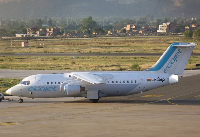 Avro Avroliner (RJ-85) (CP-3082) - CP-3082 BAE Systems / Avro RJ85 s/n E2292 delivered 31/05/17 with Línea Aérea Ecojet SA.