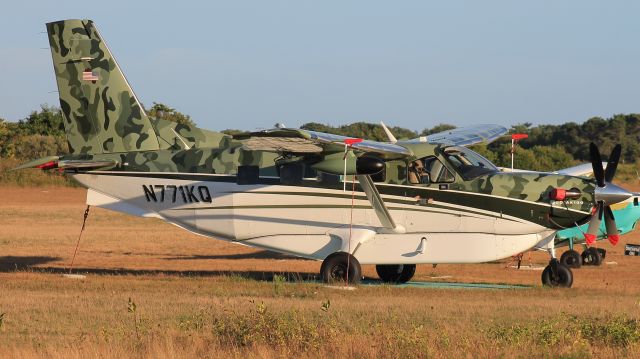 Quest Kodiak (N771KQ) - Parked at Katama Airfield, 30 August 2022.