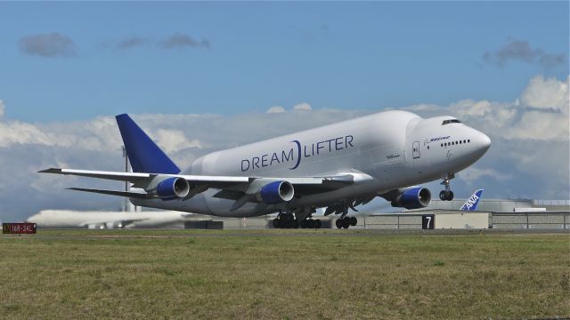 Boeing 747-400 (N747BC) - GTI4512 on rotation from Rwy 16R for a flight to RJGG / NGO on 9.7.13. (LN:904 cn 25879).