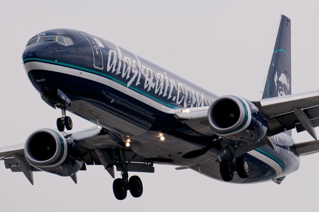 — — - Alaska Airlines 737 Reverse paint shceme