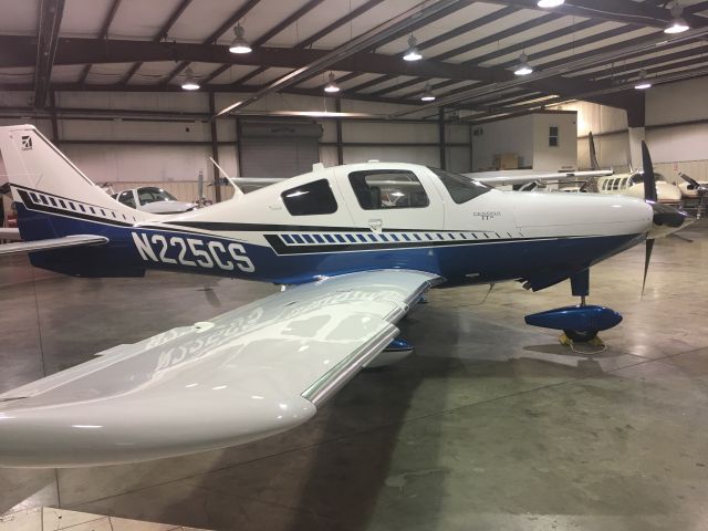 Cessna 400 (N225CS) - Cessna TTx @ Airquest Aviation, KBVI. Taken by Jayson Chappell.