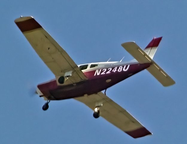 Piper Cherokee (N2248U) - Ground-Putnam, Ct. Telephoto Lens  Feb 3, 2024  2 pm