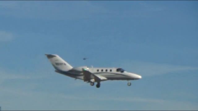 Cessna Citation M2 (N63YA) - Another private jet landing in the sunny coast.