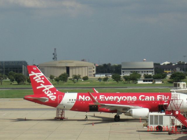Airbus A320 (HS-BBM) - Parking at VTBD