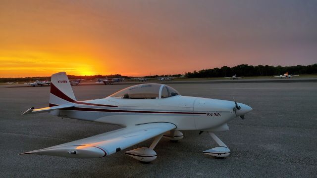 N751MB — - Springtime sunset at KVDF, Tampa, Florida.