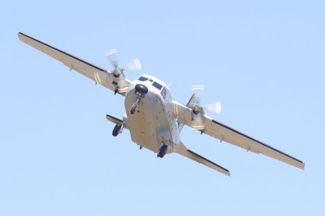 NURTANIO Aviocar (N431CA) - Casa 212 Aviocar used by Canadian Forces to drop parachutists over Pembroke departs Runway 17 for an undisclosed location