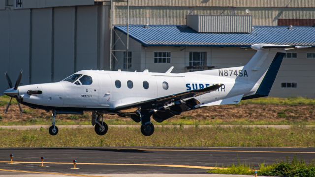 Pilatus PC-12 (N874SA)