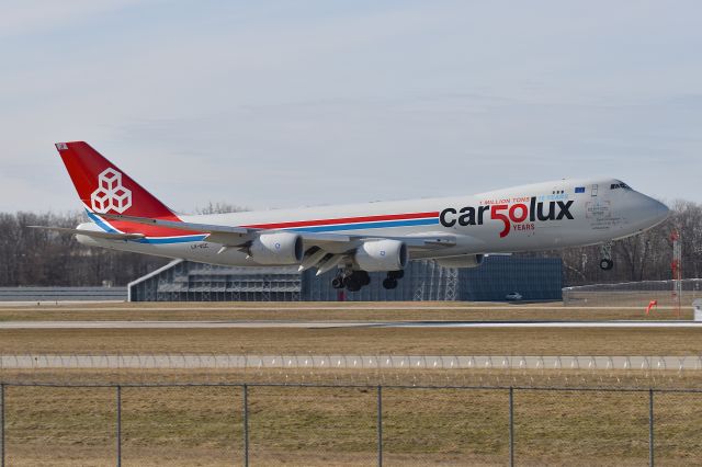 BOEING 747-8 (LX-VCC) - 5-L 02-07-25 ARR from LUX