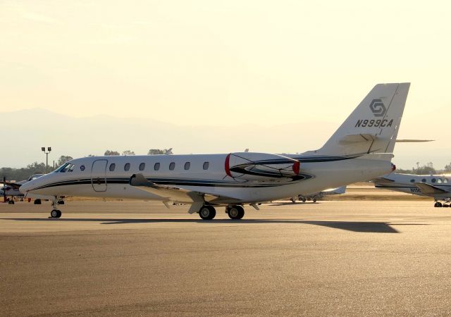 Cessna Citation Sovereign (N999CA) - KRDD - Citation Soveriegn at Redding Jet Center, early AM 6/20/2018 - I thought for sure this would be gone by the time I stopped by at lunch.....