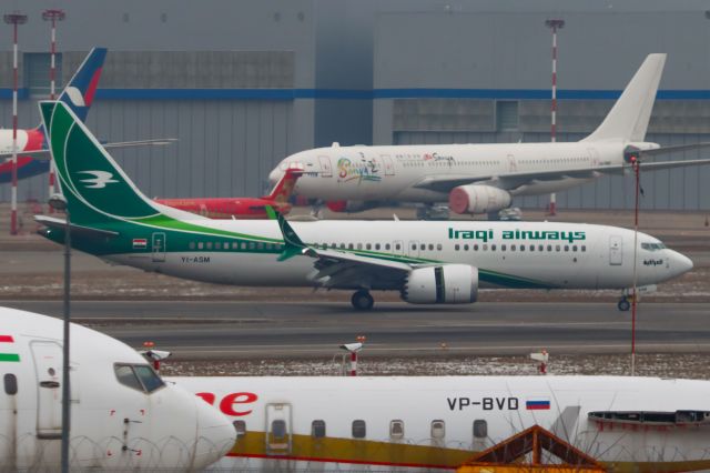 Boeing 737 MAX 8 (YI-ASM)