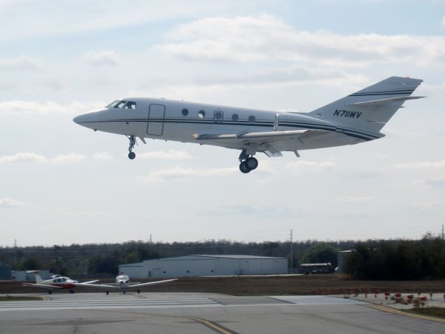 Dassault Falcon 20 — - Perfect landing runway 15.